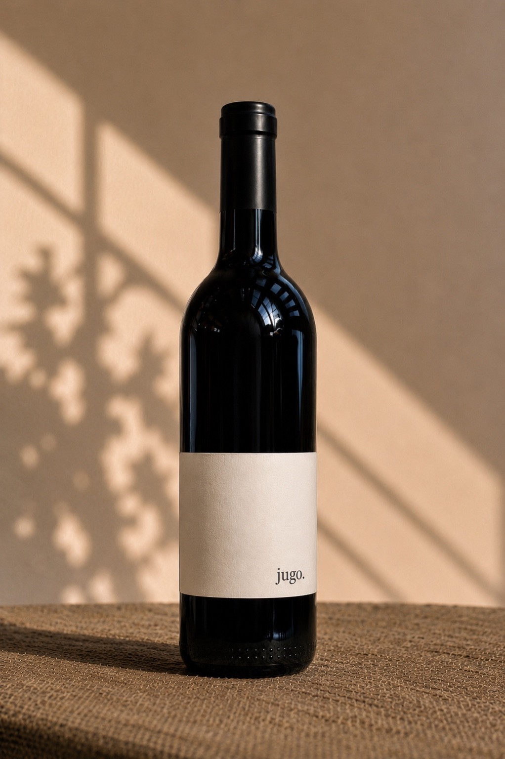 Botella frontal de Jugo