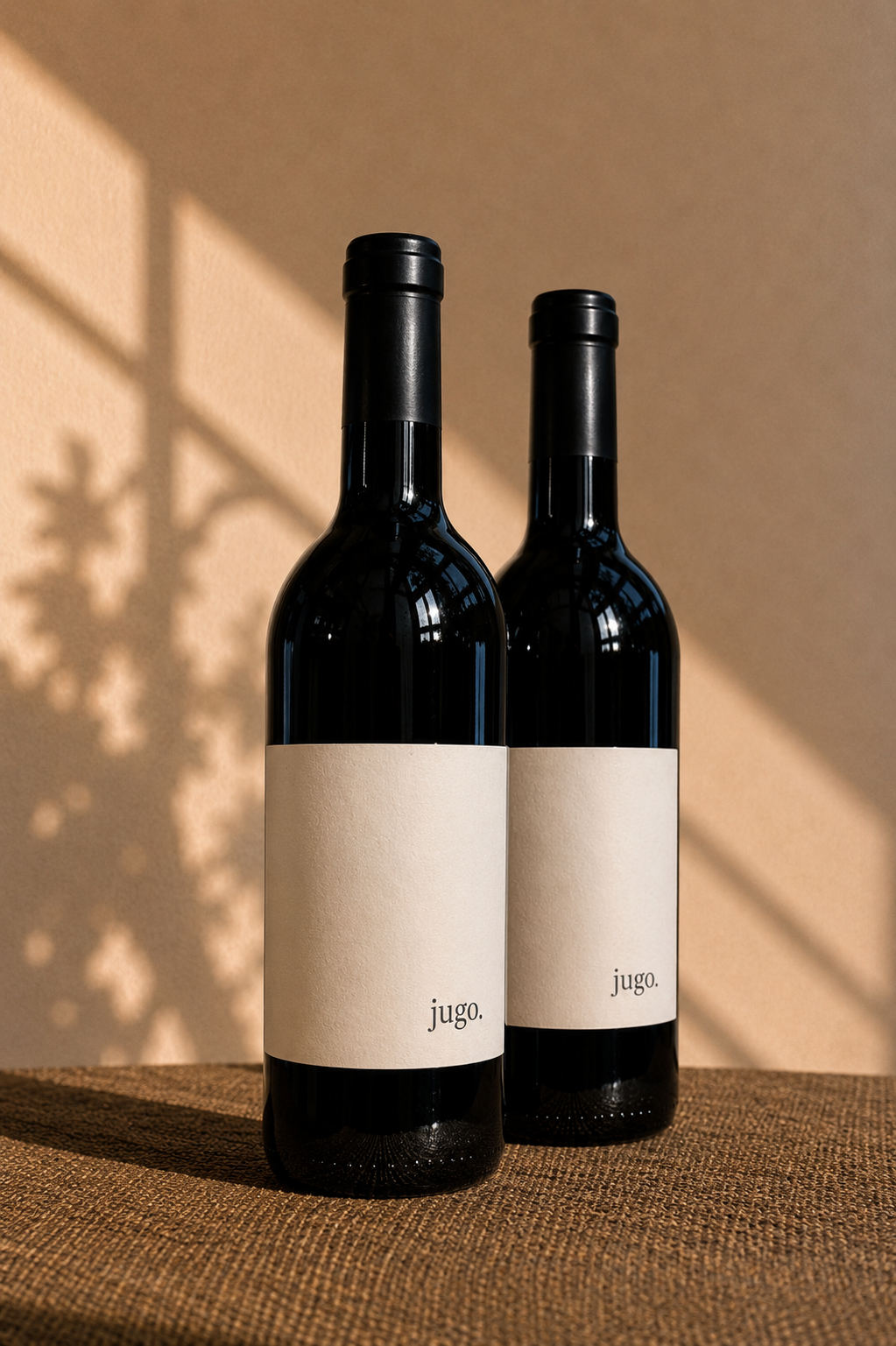Dos botellas de Jugo